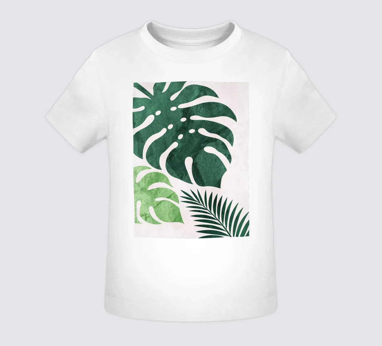 FLOREALE BOTANICO TROPICALE maglietta neonato da BasicShopByBell