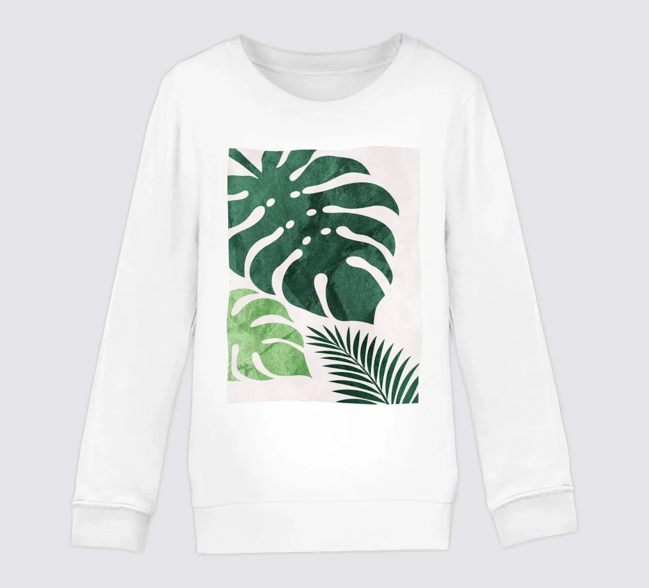 FLOREALE BOTANICO TROPICALE felpa bambino da BasicShopByBell