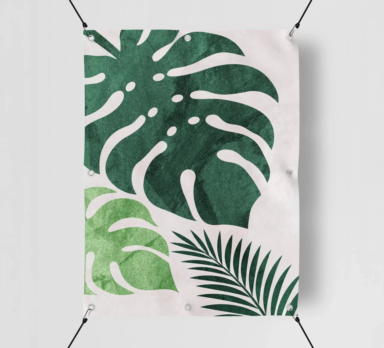 FLOREALE BOTANICO TROPICALE telo in pvc da BasicShopByBell