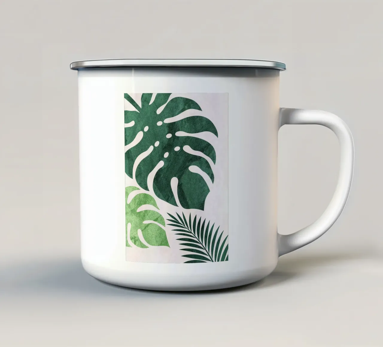 FLOREALE BOTANICO TROPICALE tazza in smalto da BasicShopByBell