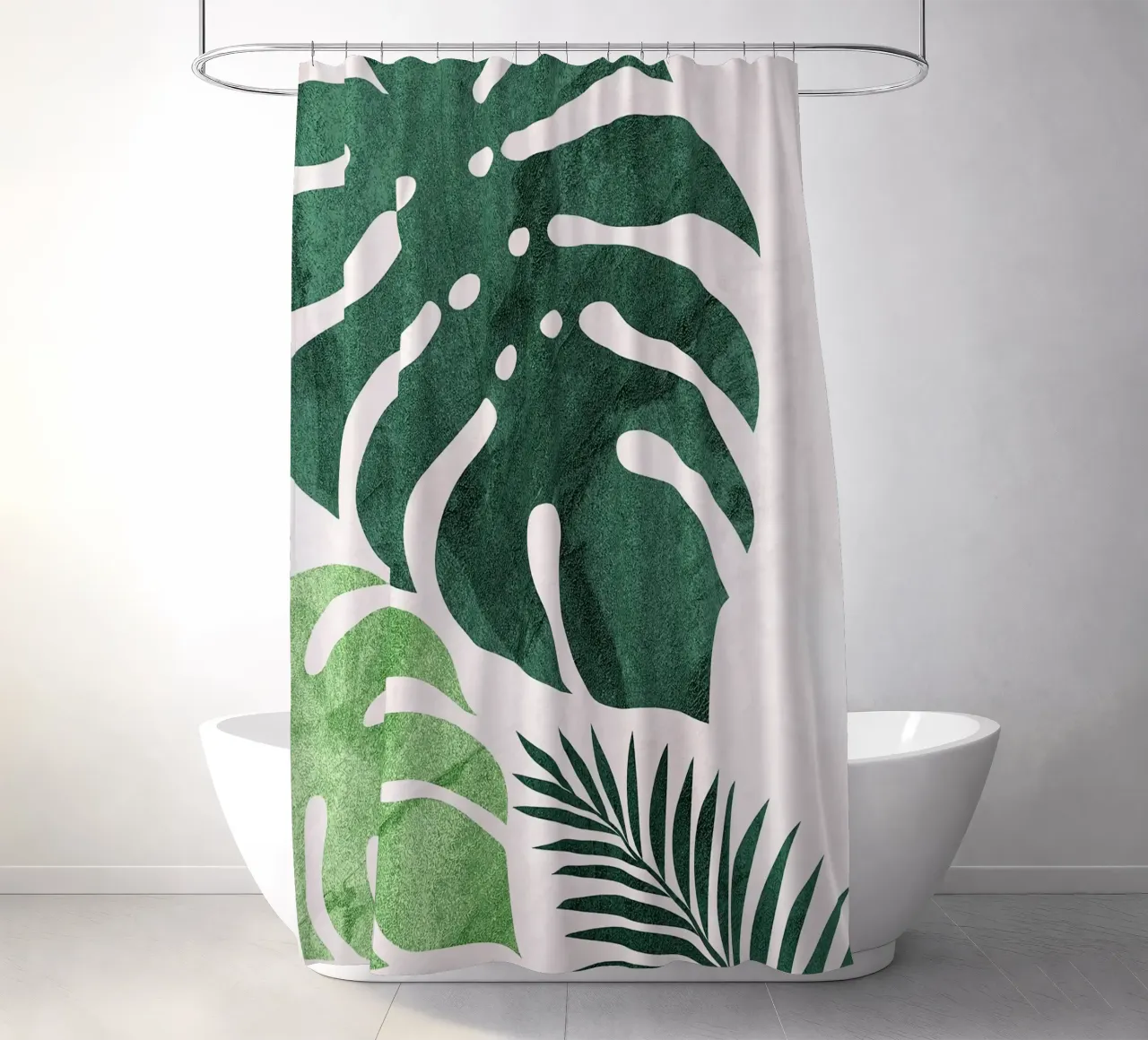 FLOREALE BOTANICO TROPICALE tenda da doccia da BasicShopByBell