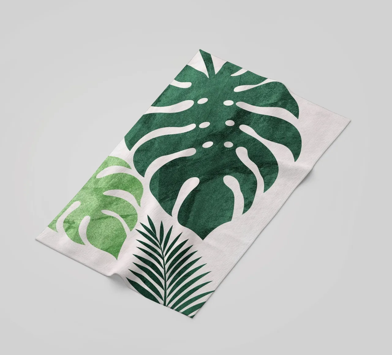 FLOREALE BOTANICO TROPICALE telo mare da BasicShopByBell