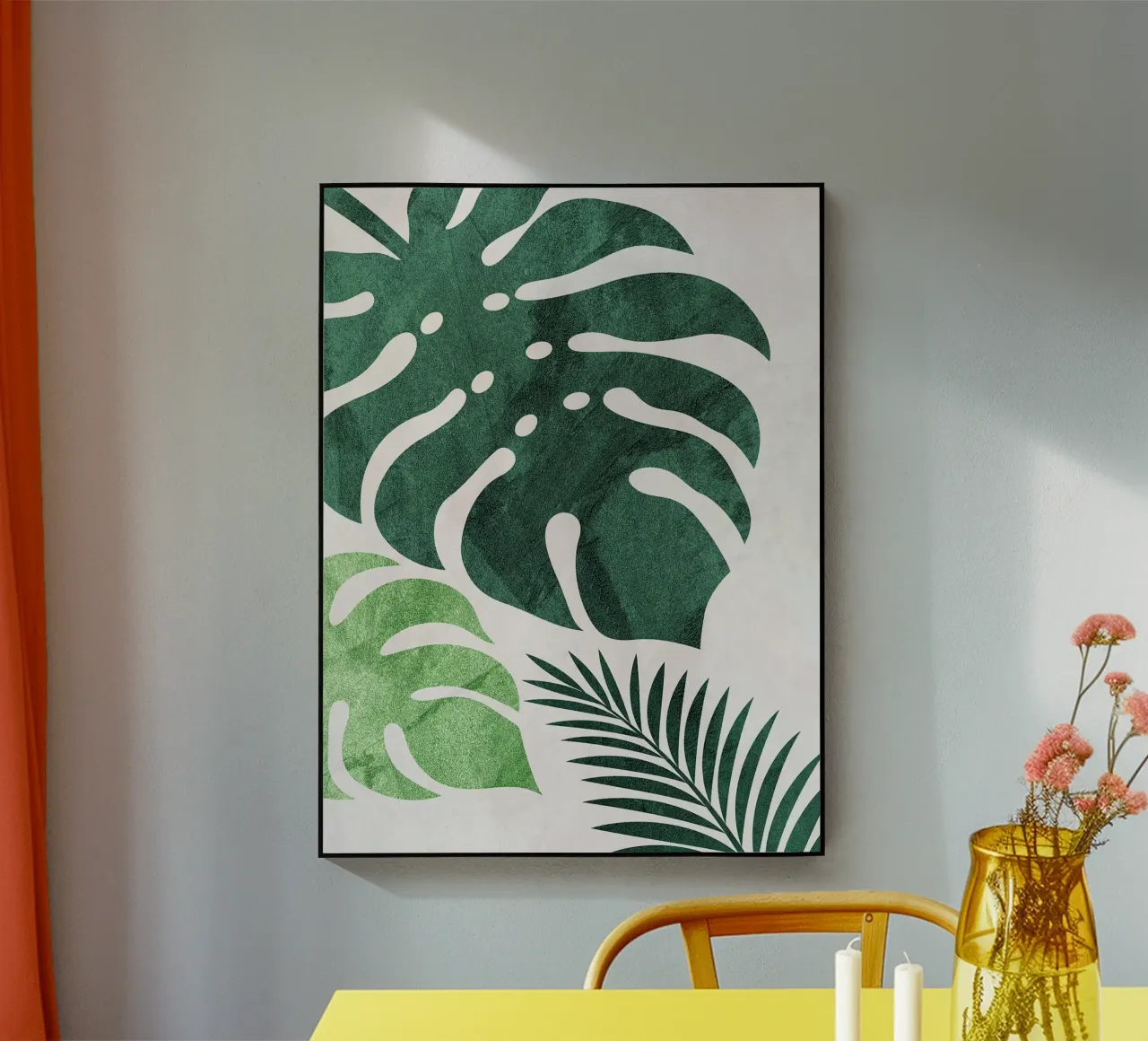 FLOREALE BOTANICO TROPICALE plexiglass da BasicShopByBell