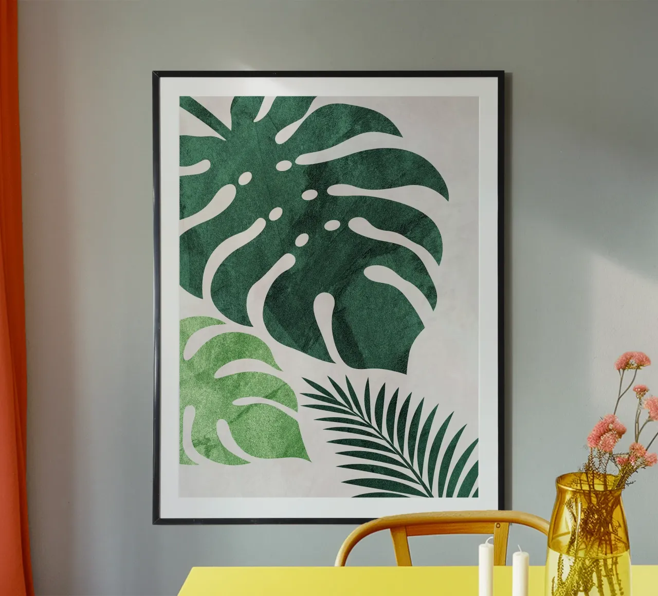 FLOREALE BOTANICO TROPICALE poster da BasicShopByBell