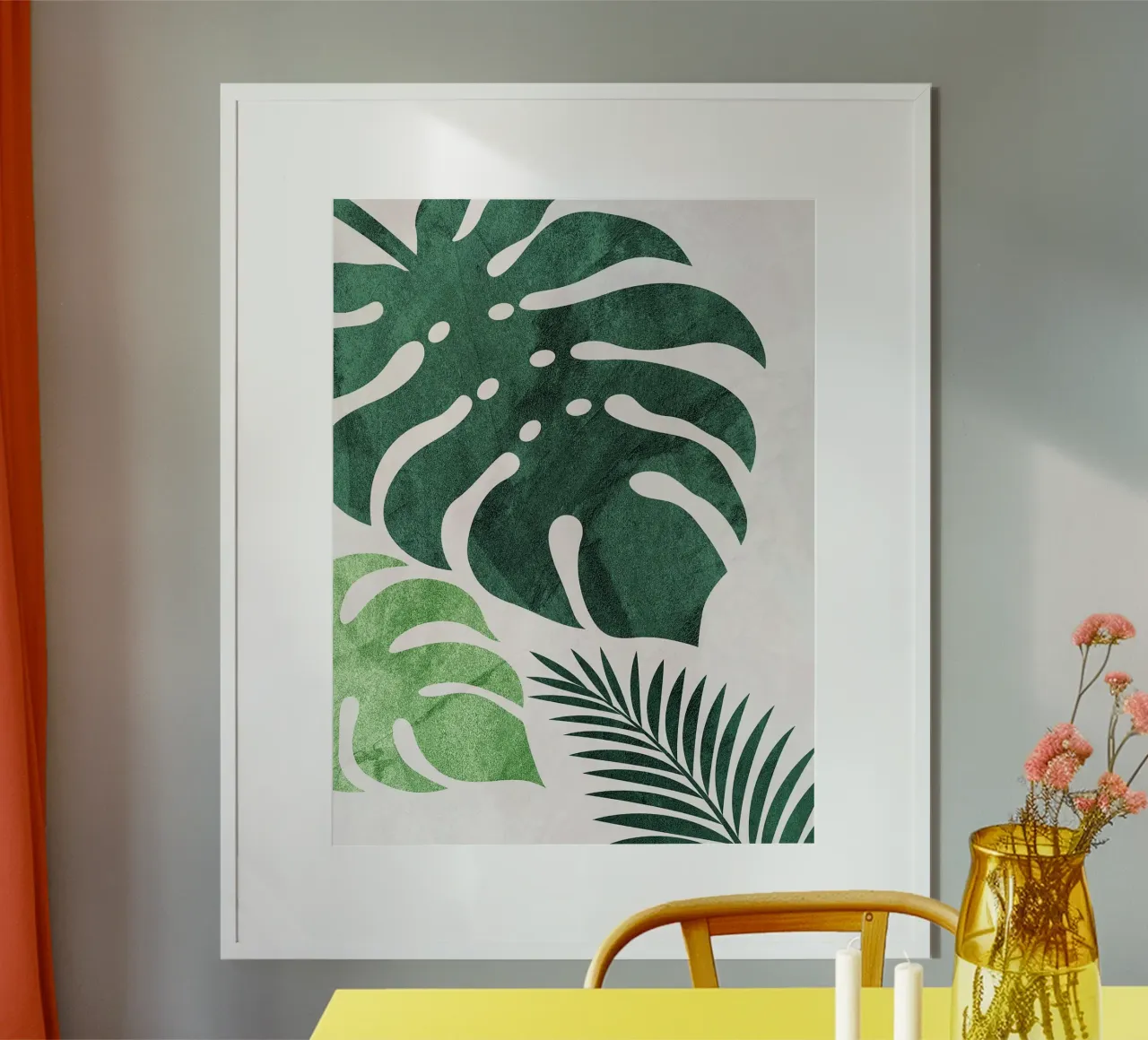 FLOREALE BOTANICO TROPICALE poster da BasicShopByBell