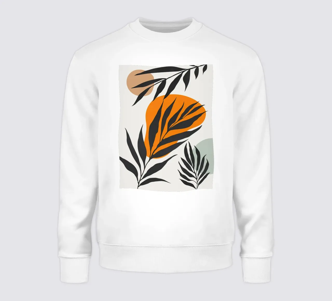 Floreale minimalista felpa da BasicShopByBell