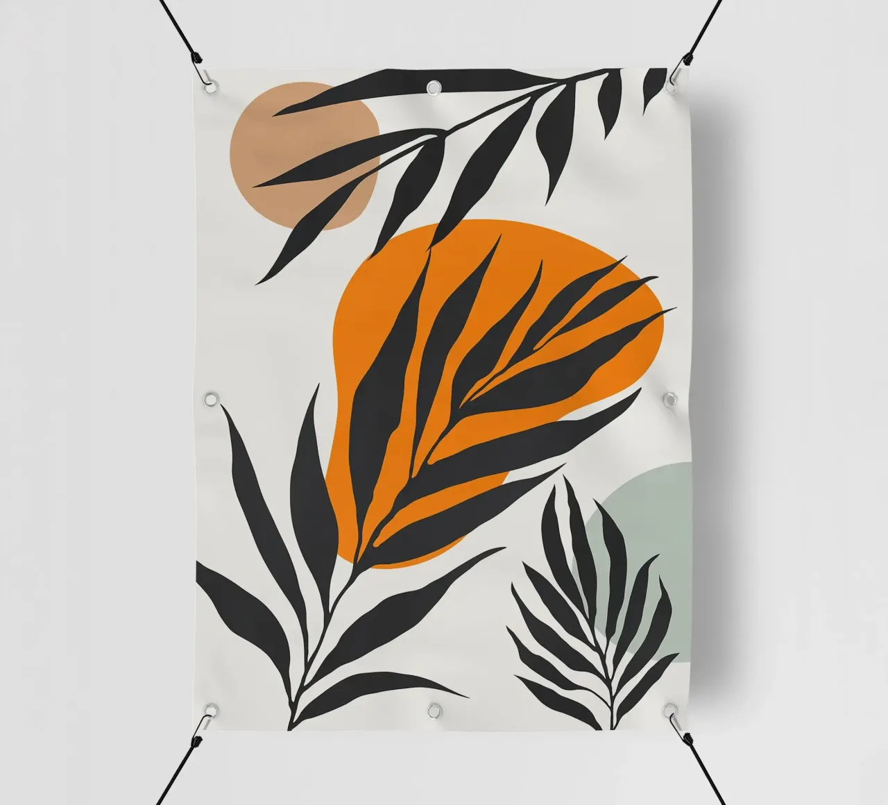 Floreale minimalista telo in pvc da BasicShopByBell