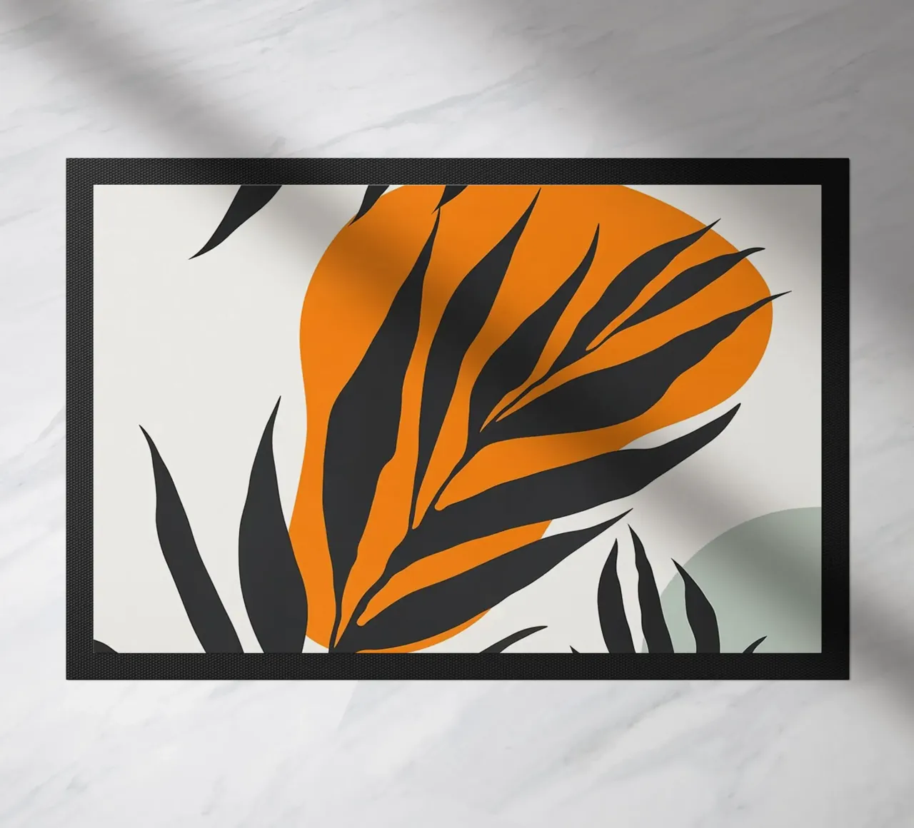 Floreale minimalista zerbino da BasicShopByBell