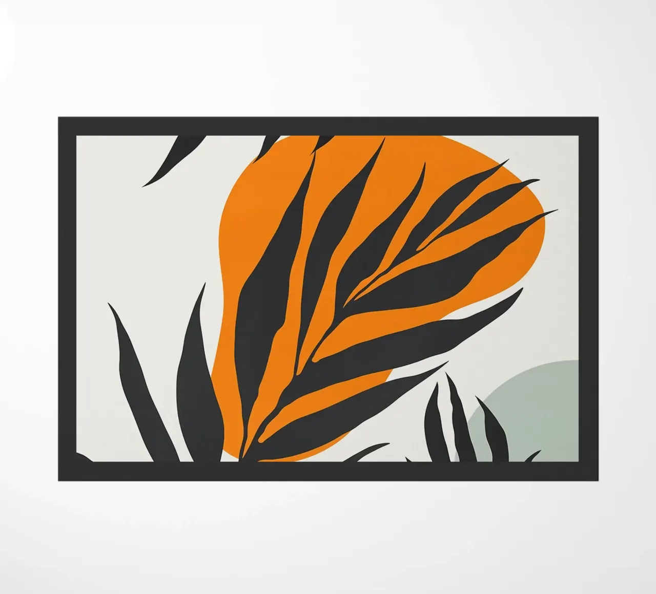Floreale minimalista zerbino da BasicShopByBell