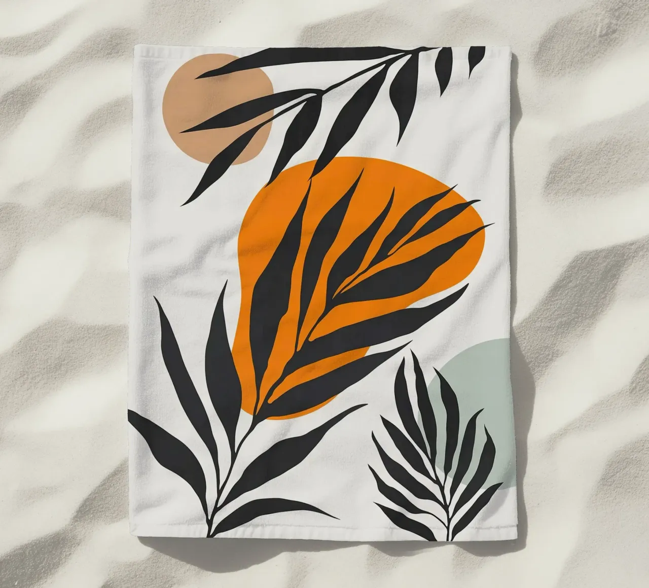 Floreale minimalista telo mare da BasicShopByBell