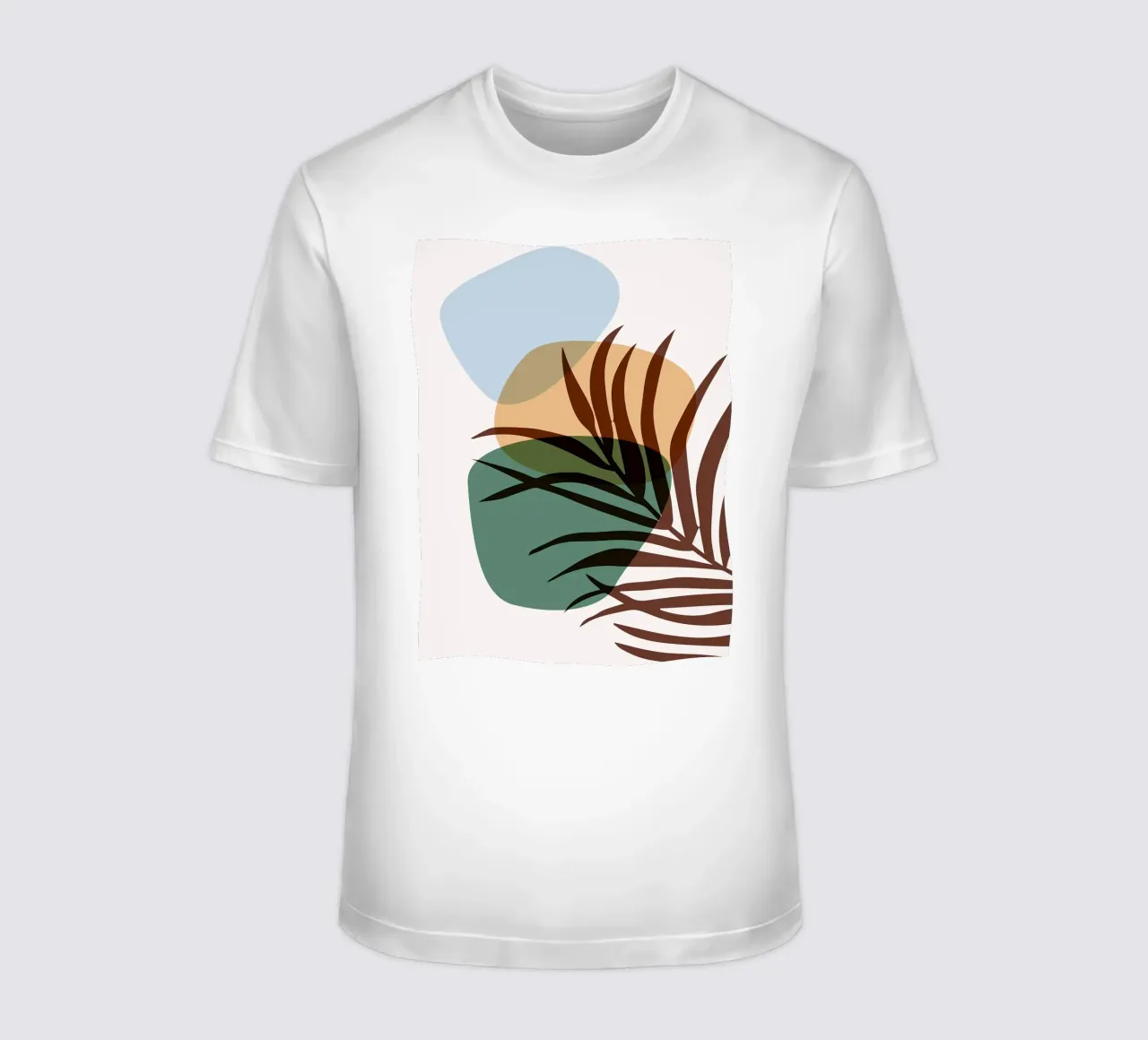 Forme astratte botaniche t-shirt da BasicShopByBell