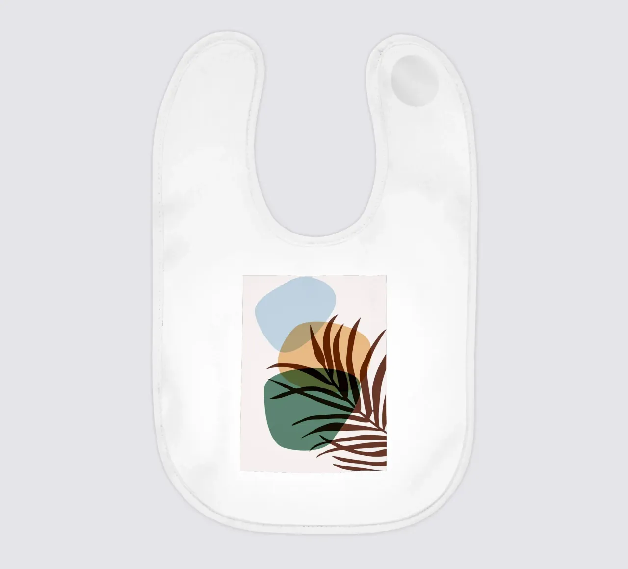 Forme astratte botaniche bavaglino da BasicShopByBell