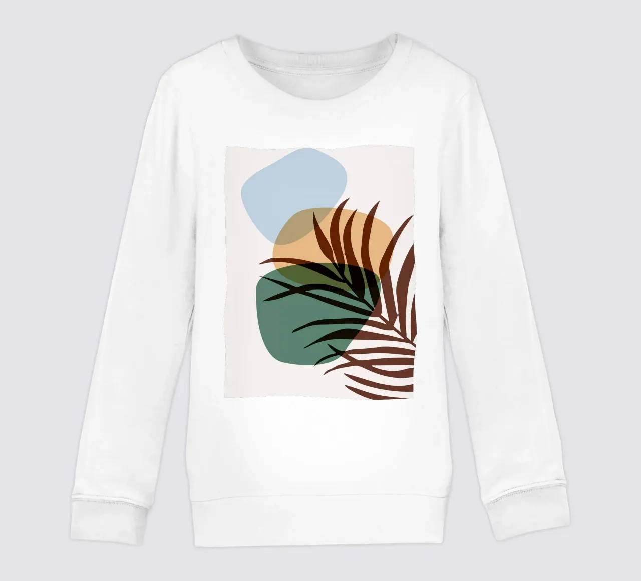 Formas abstractas botánicas sudadera para niño de BasicShopByBell