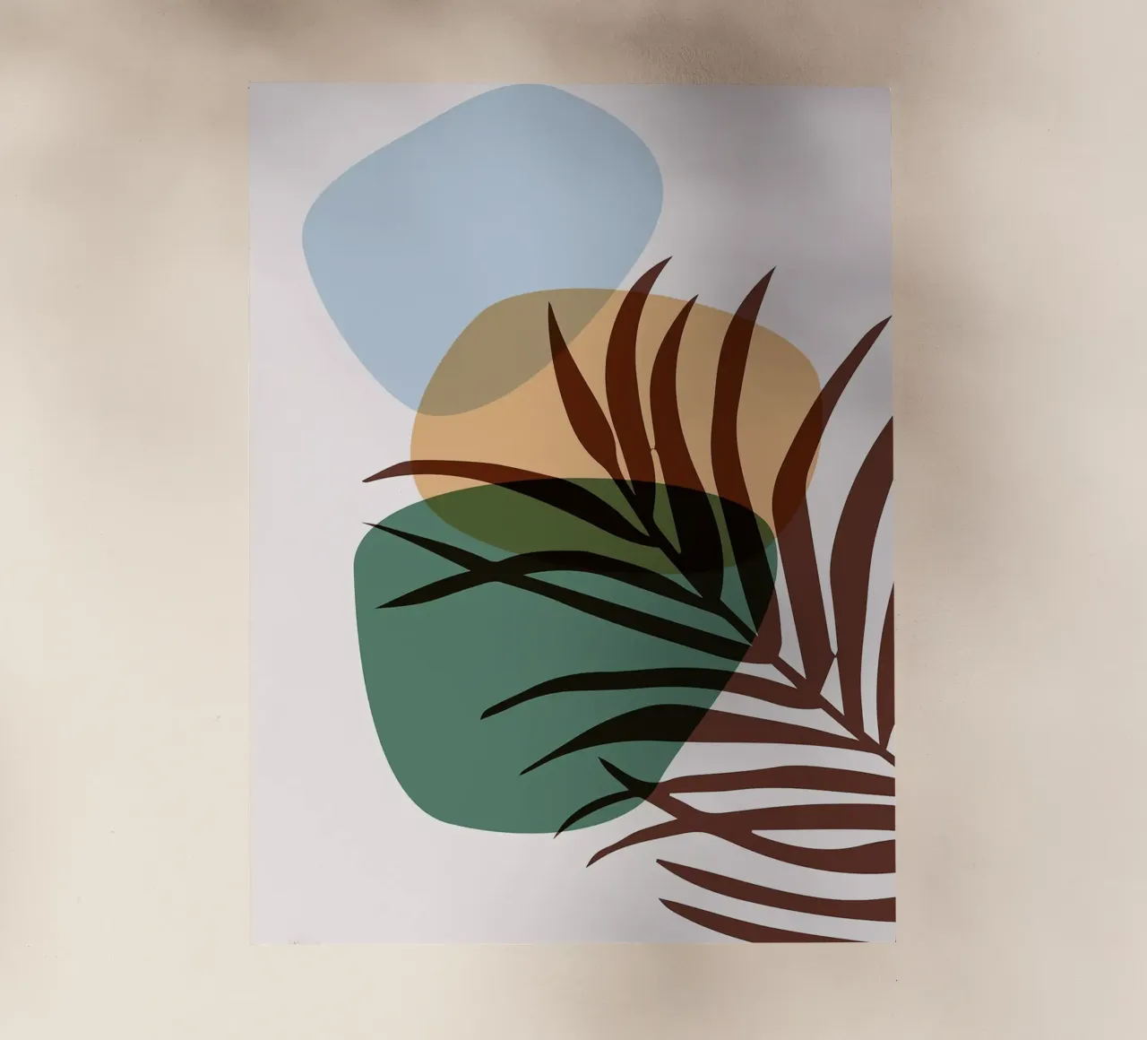 Forme astratte botaniche pellicola backlit da BasicShopByBell