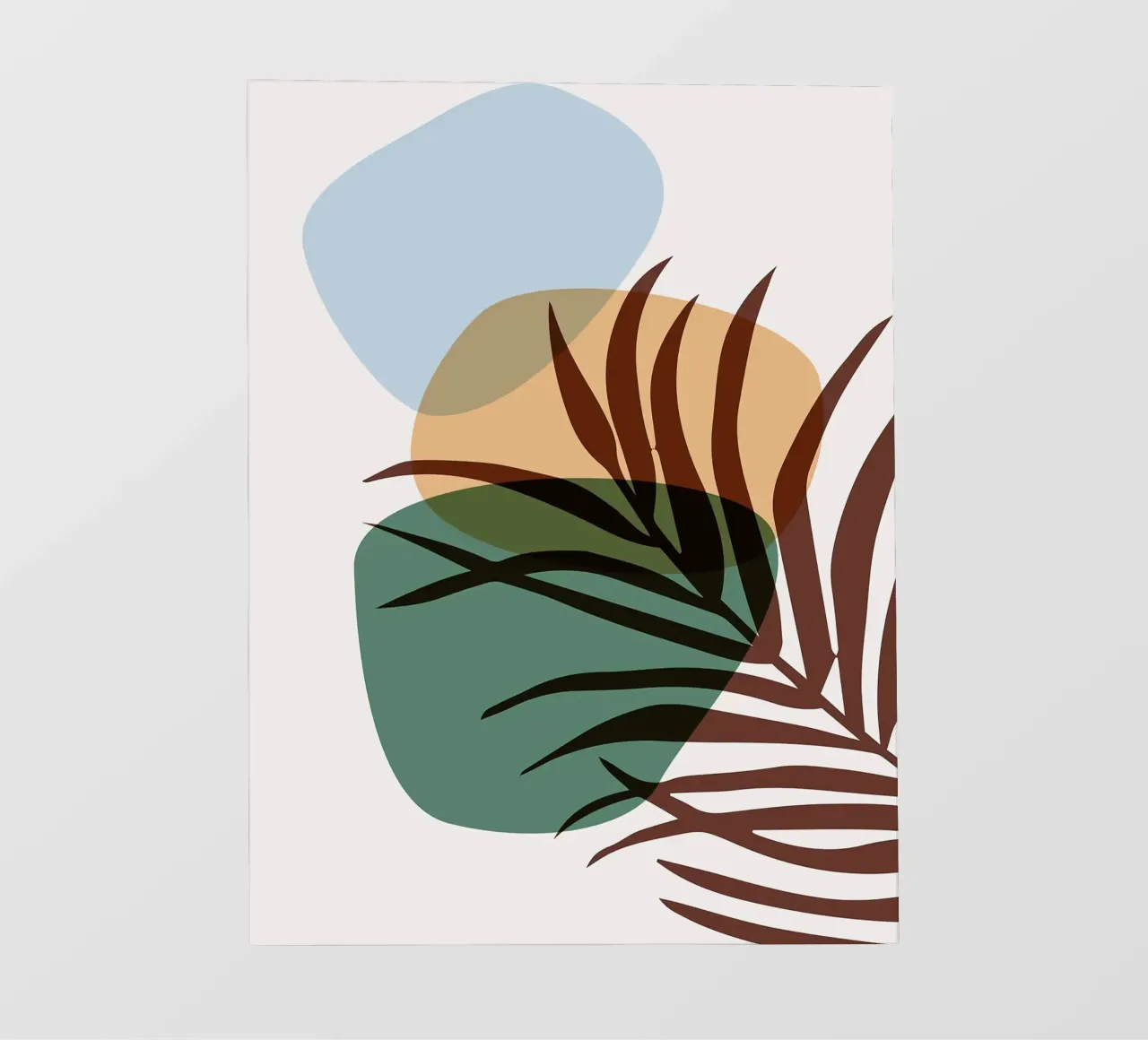 Forme astratte botaniche pellicola backlit da BasicShopByBell