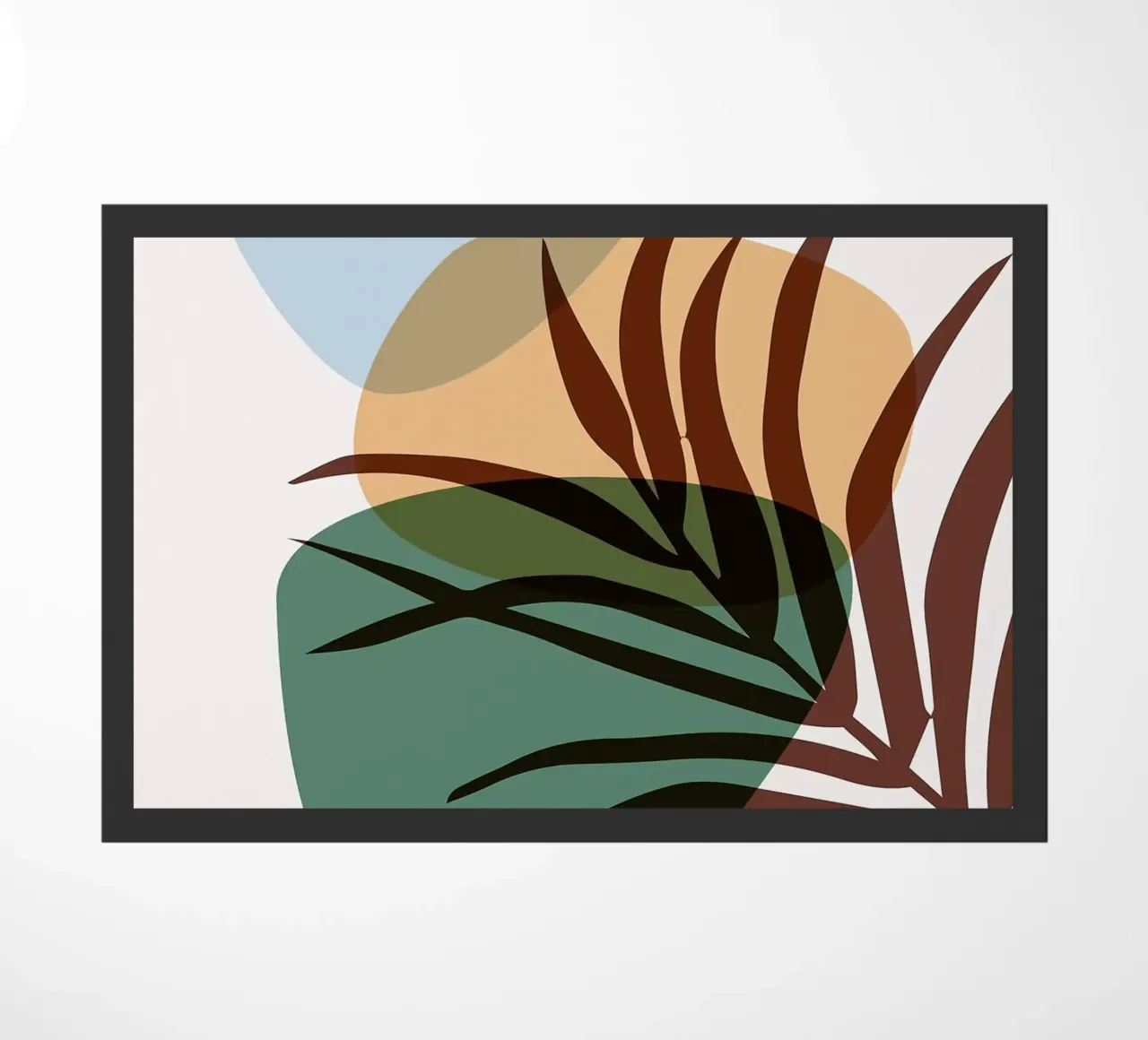 Forme astratte botaniche zerbino da BasicShopByBell