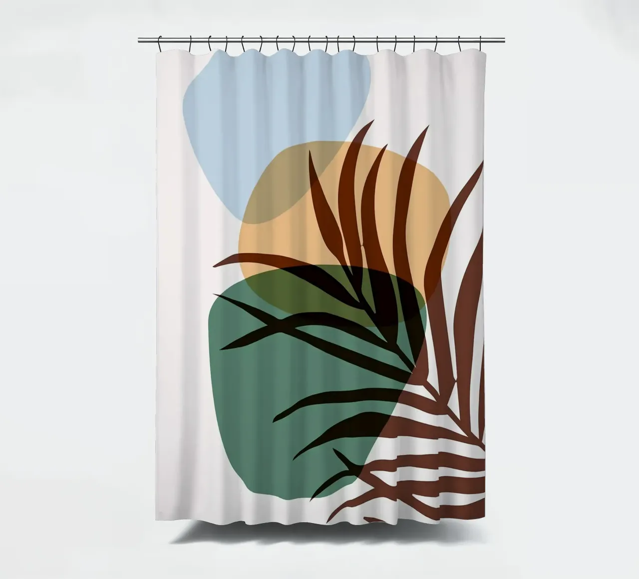 Forme astratte botaniche tenda da doccia da BasicShopByBell