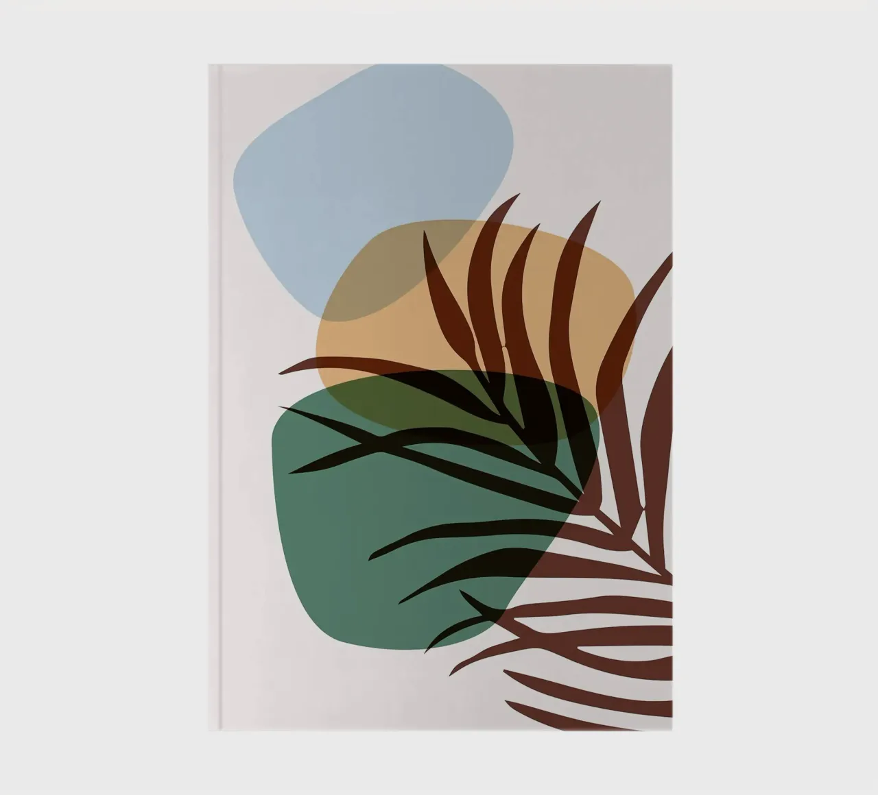 Forme astratte botaniche diario da BasicShopByBell