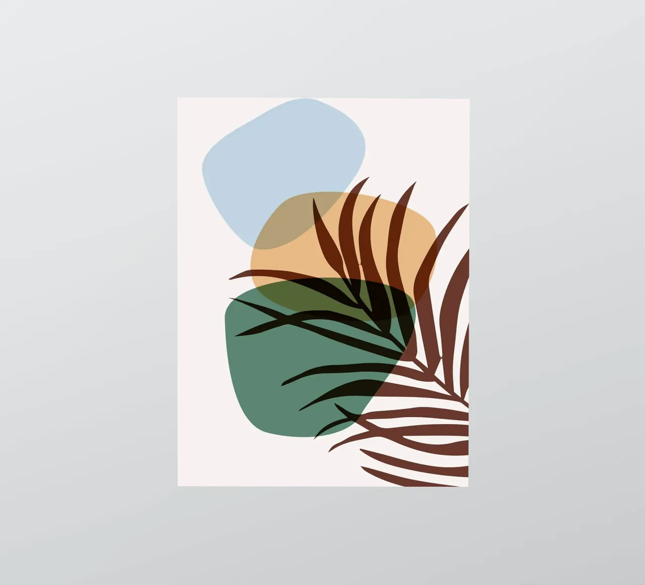 Formas abstractas botánicas pegatina de BasicShopByBell
