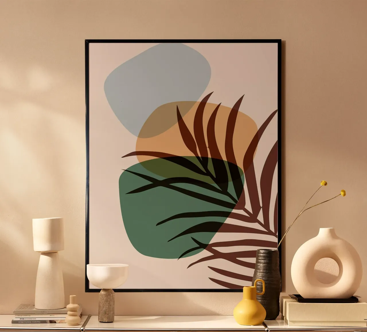 Forme astratte botaniche poster da BasicShopByBell