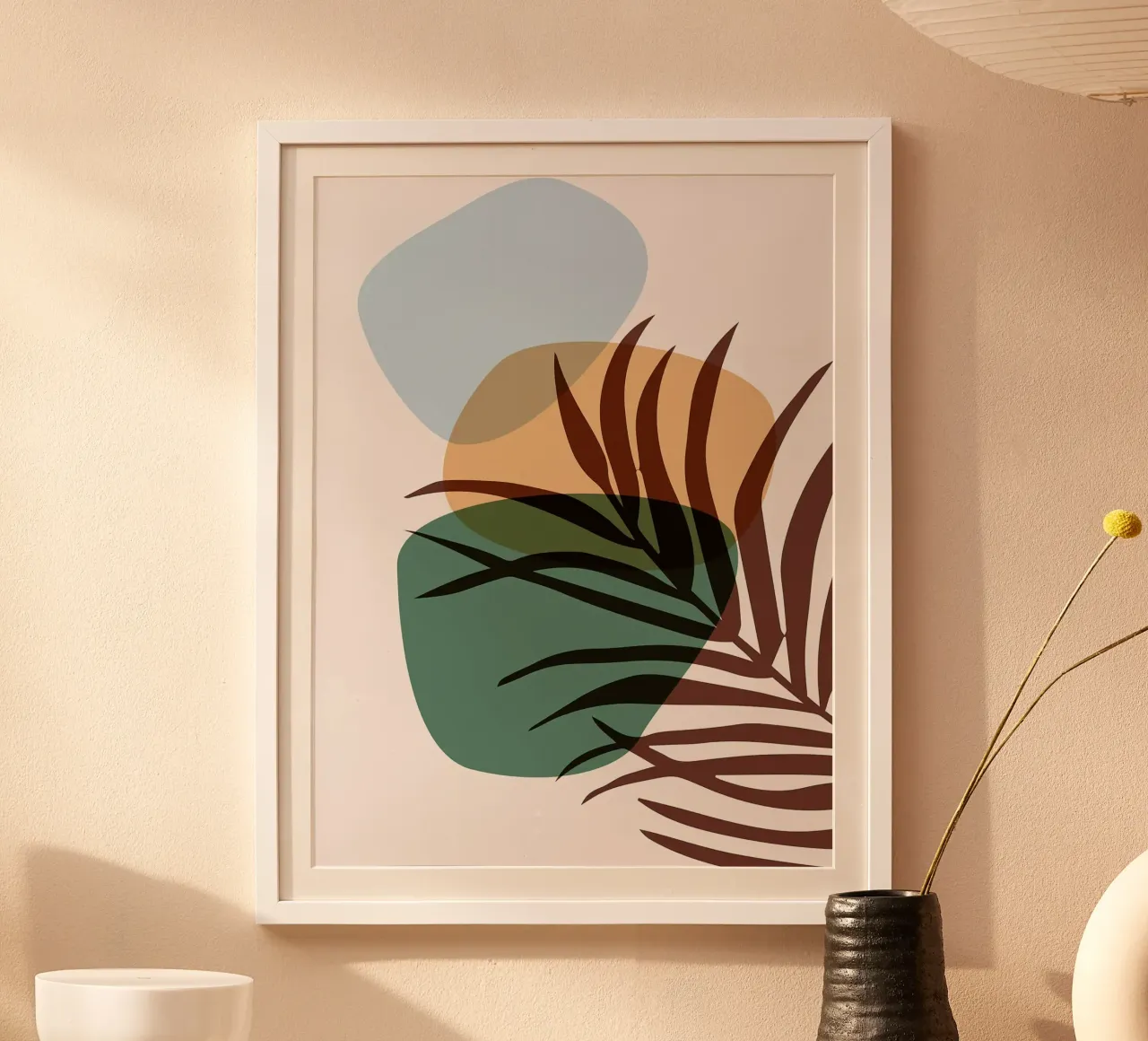 Forme astratte botaniche poster da BasicShopByBell