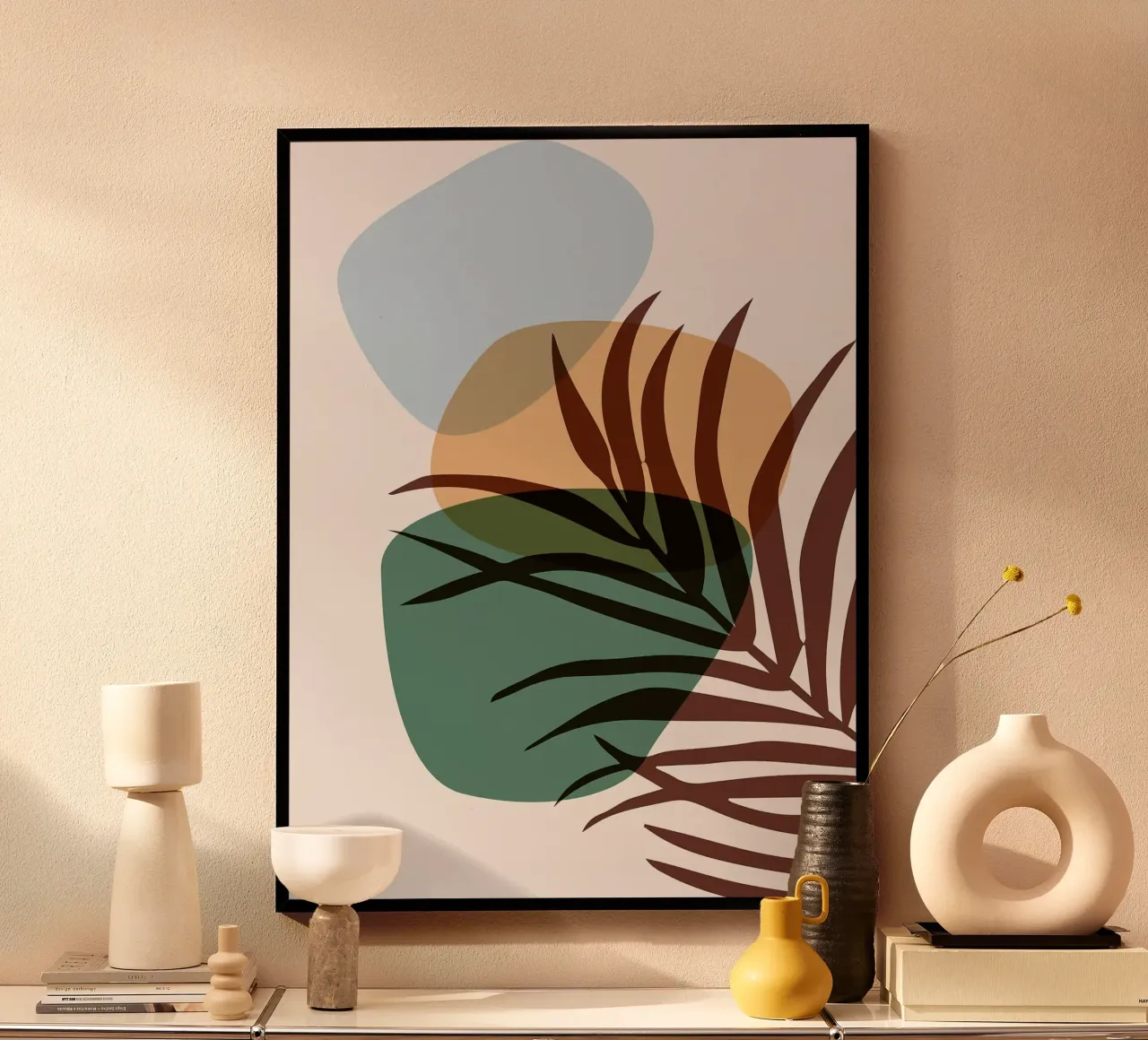 Forme astratte botaniche poster da BasicShopByBell