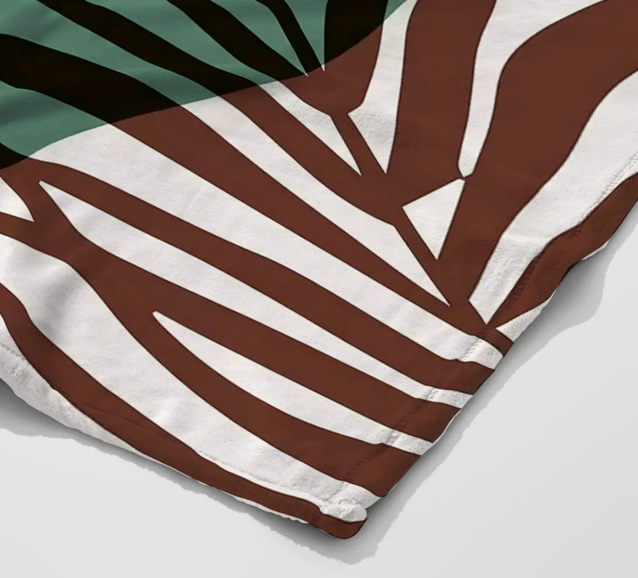 Forme astratte botaniche coperta in pile da BasicShopByBell