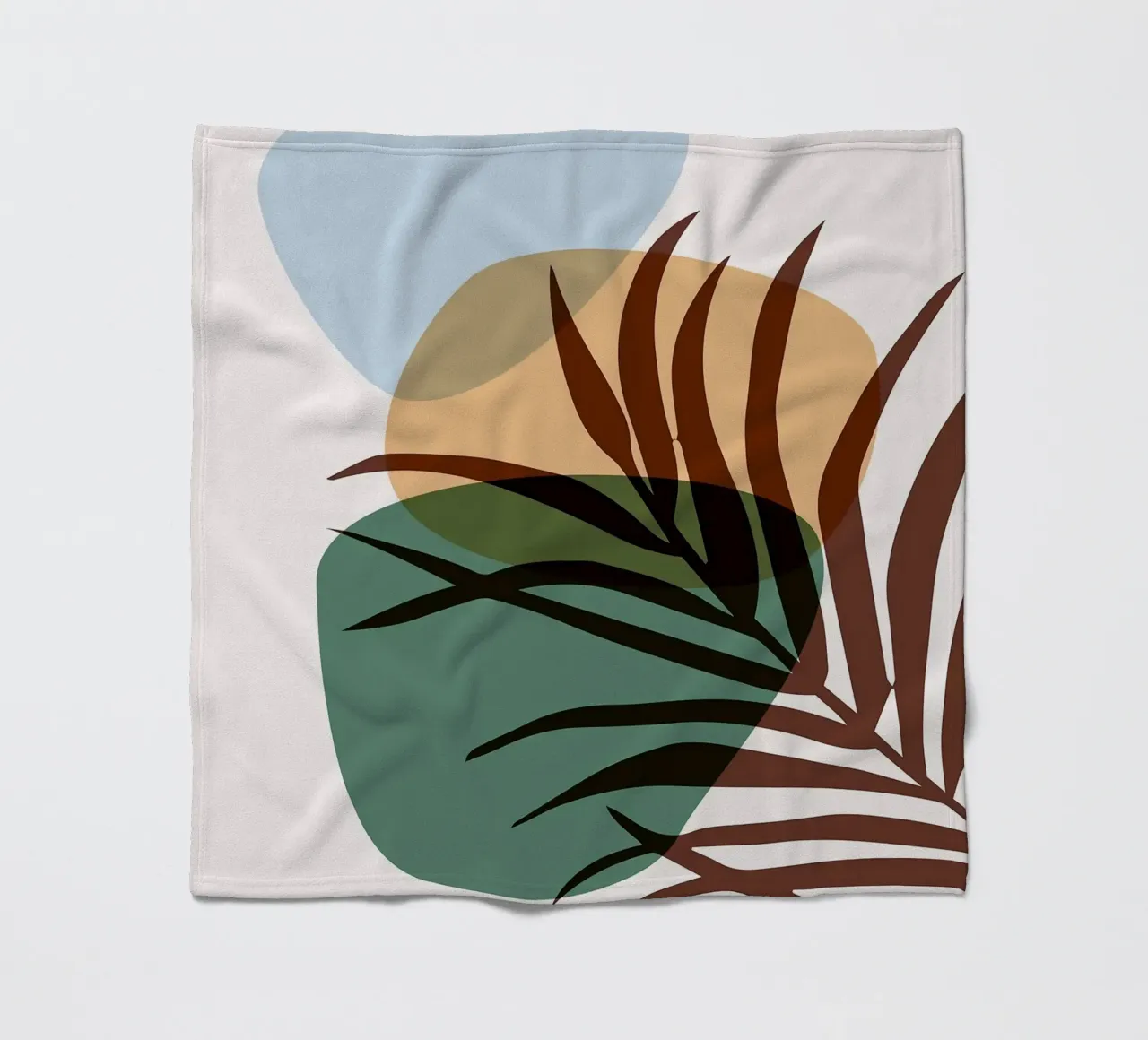 Forme astratte botaniche coperta in pile da BasicShopByBell