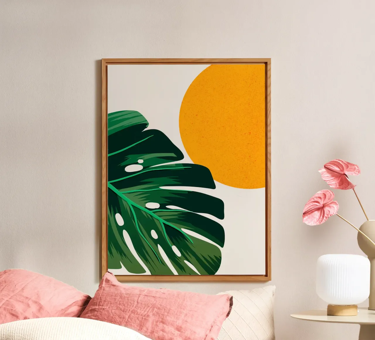 Boho astratto alluminio dibond da BasicShopByBell