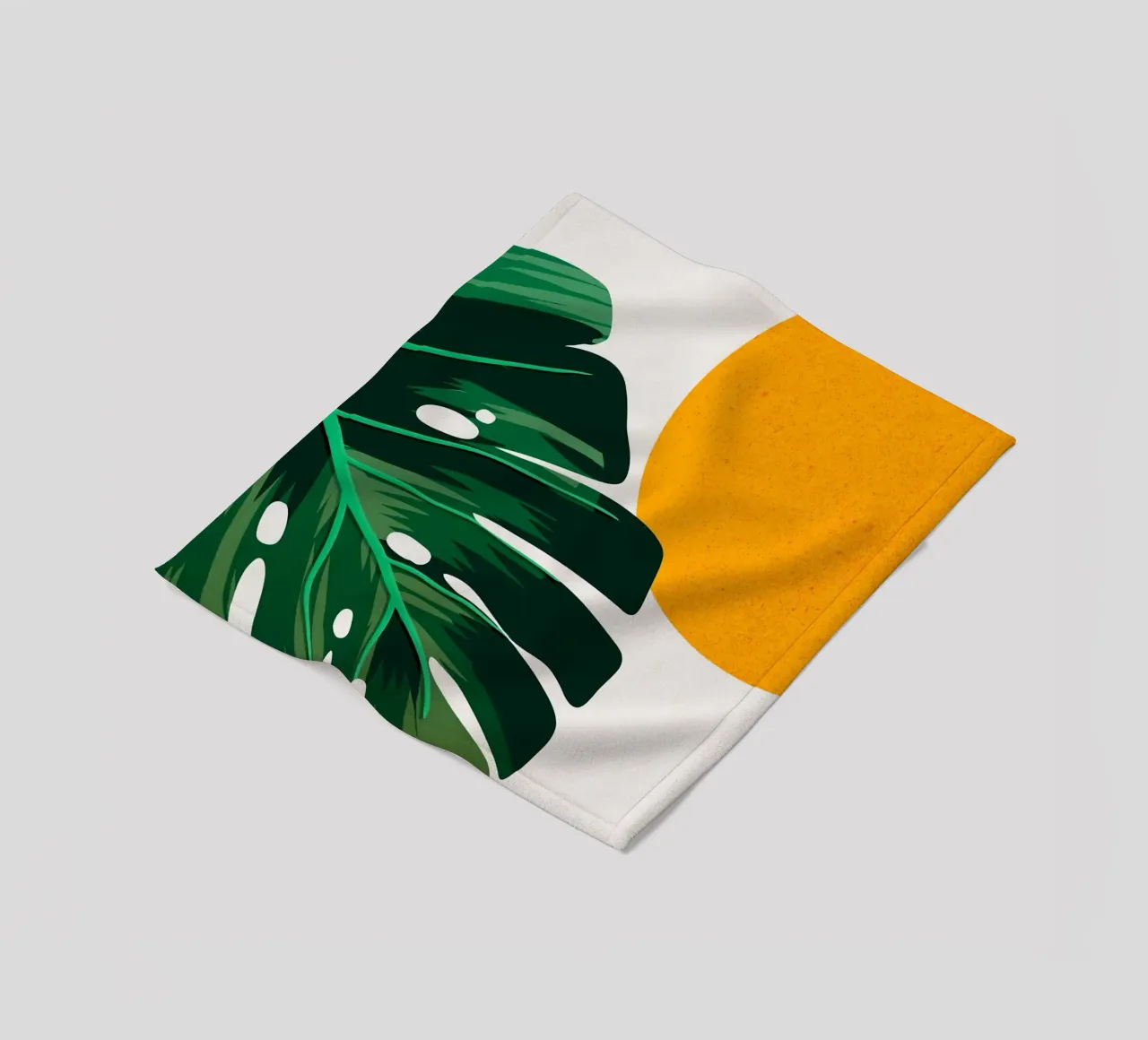 Boho astratto coperta in pile da BasicShopByBell