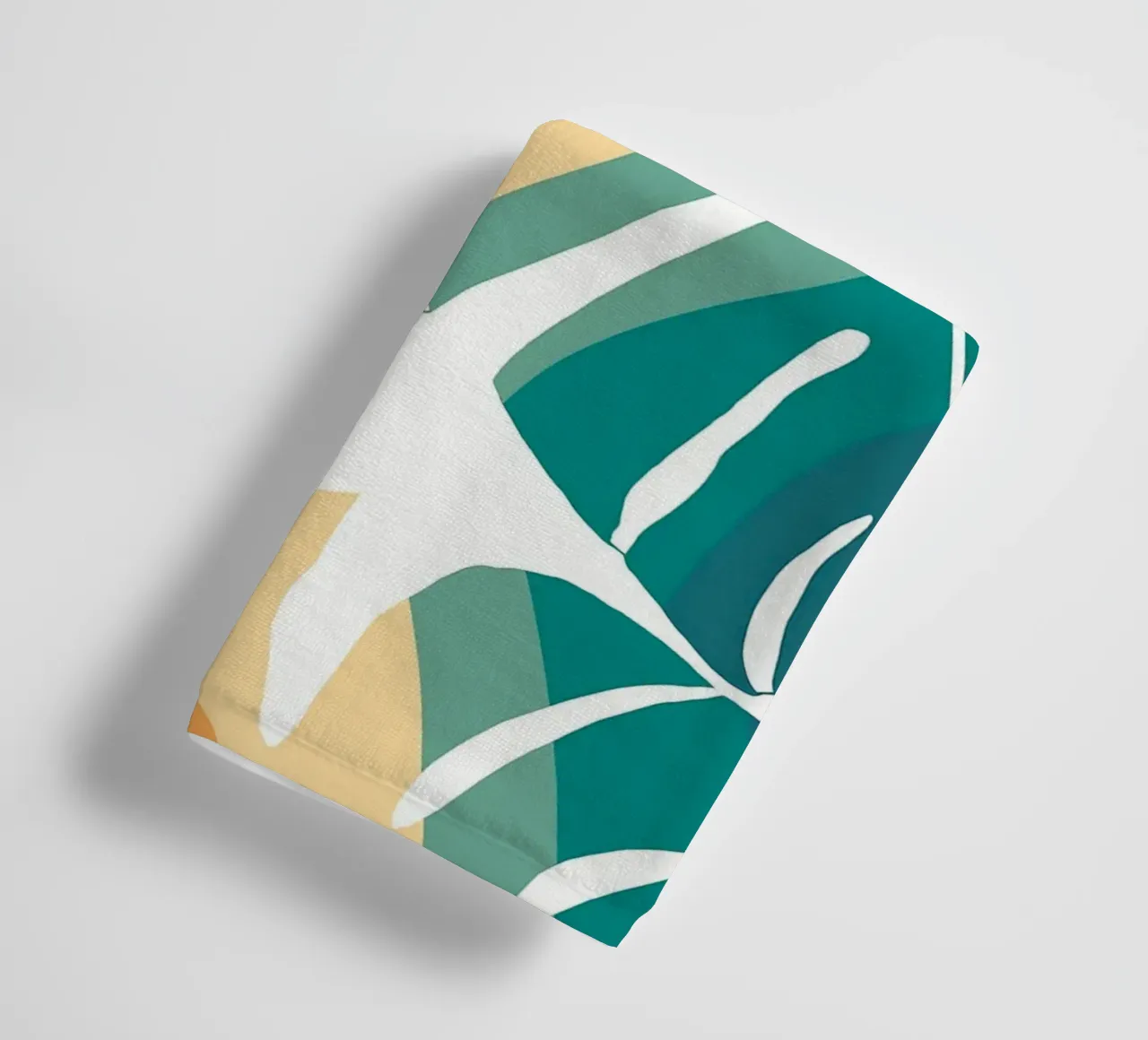 Monstera Retro Pattern asciugamano da bagno da BasicShopByBell
