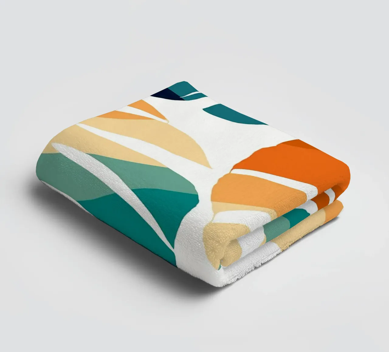 Monstera Retro Pattern asciugamano da bagno da BasicShopByBell