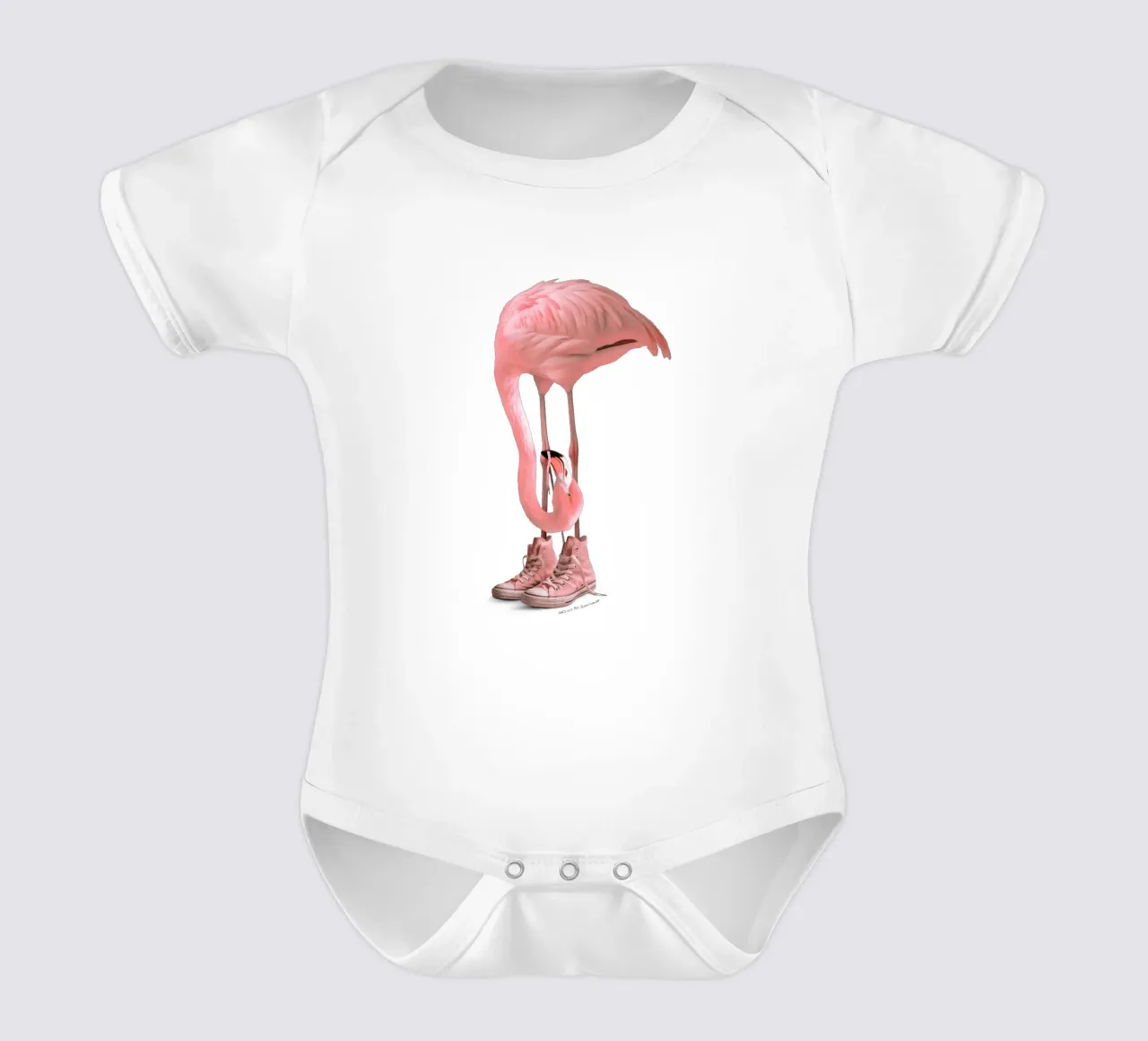 Sneaker Flamingo 2.0 body neonato maniche corte da Jonas Loose