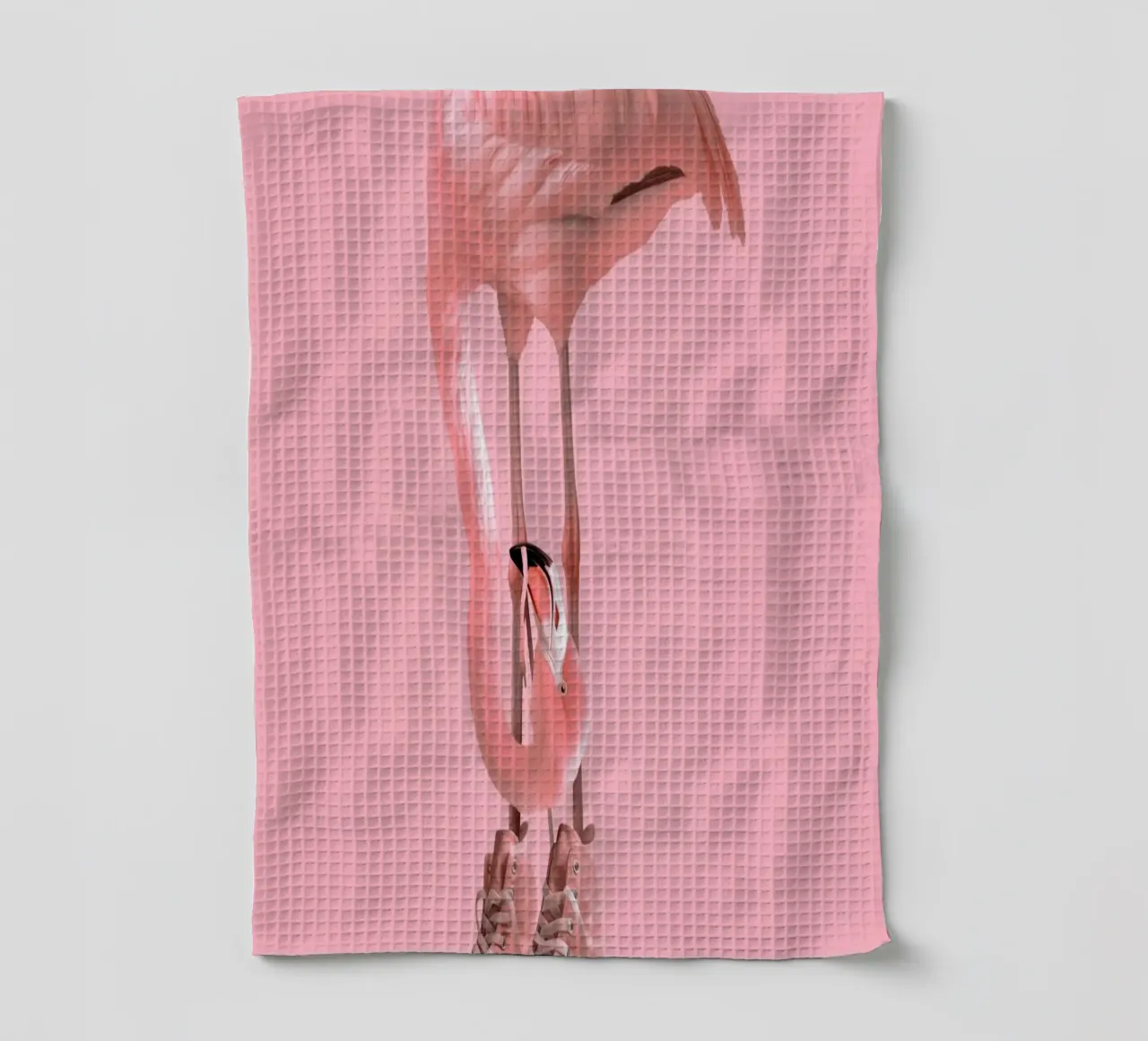 Sneaker Flamingo 2.0 canovaccio da cucina da Jonas Loose