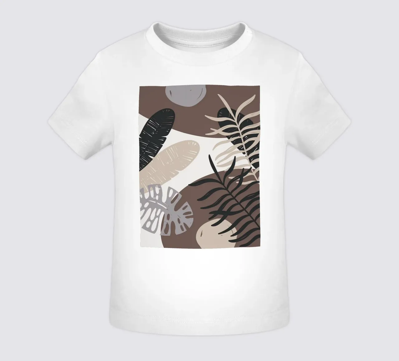 Foglie tropicali geometriche maglietta neonato da BasicShopByBell