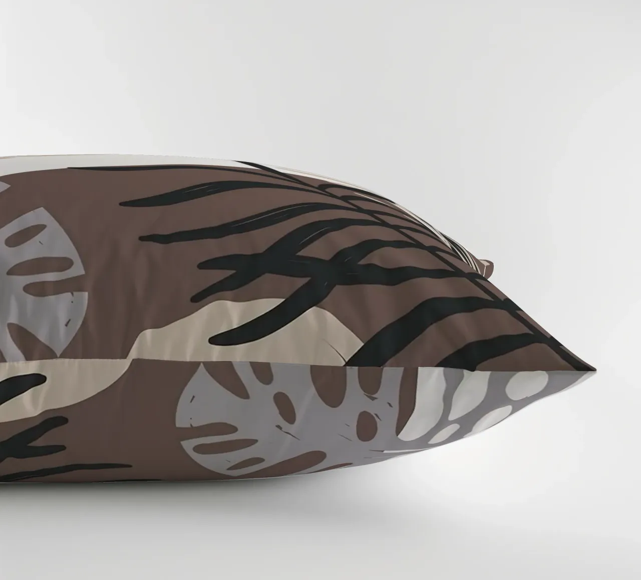 Foglie tropicali geometriche cuscino da BasicShopByBell