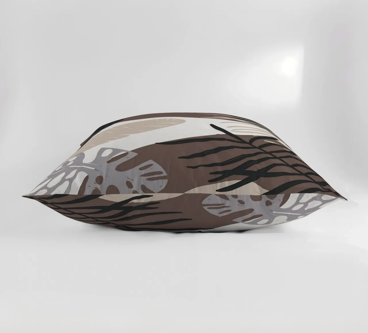Foglie tropicali geometriche cuscino da BasicShopByBell