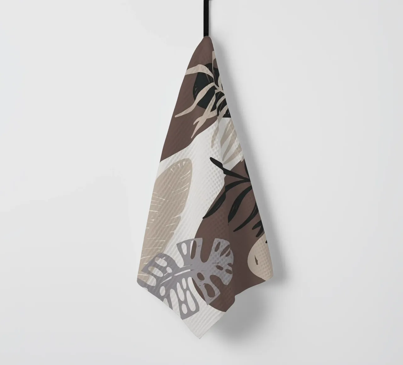 Foglie tropicali geometriche canovaccio da cucina da BasicShopByBell