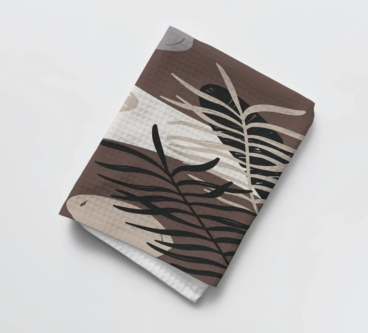 Foglie tropicali geometriche canovaccio da cucina da BasicShopByBell