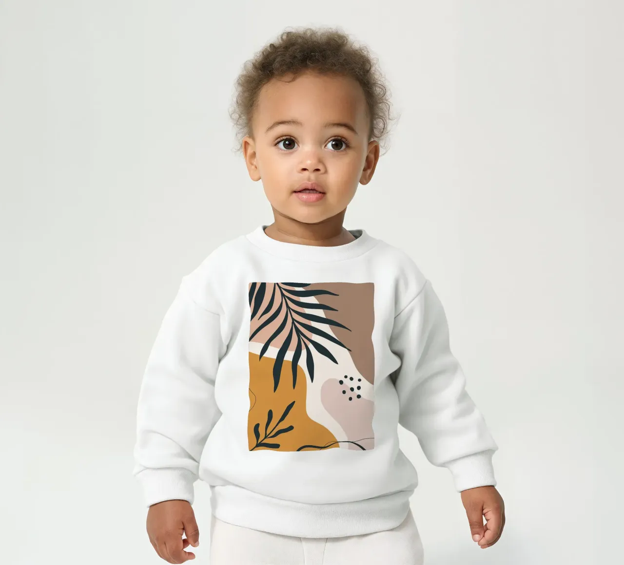Foglia minimale felpa neonato da BasicShopByBell