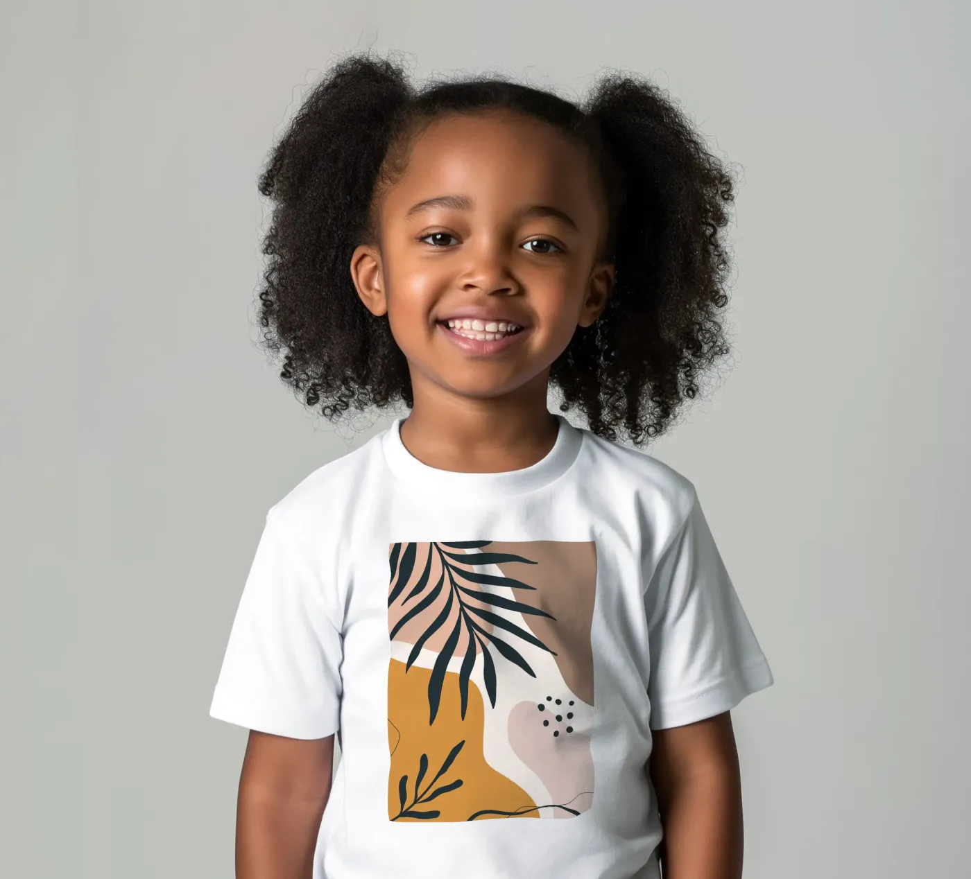 Foglia minimale t-shirt bambini da BasicShopByBell