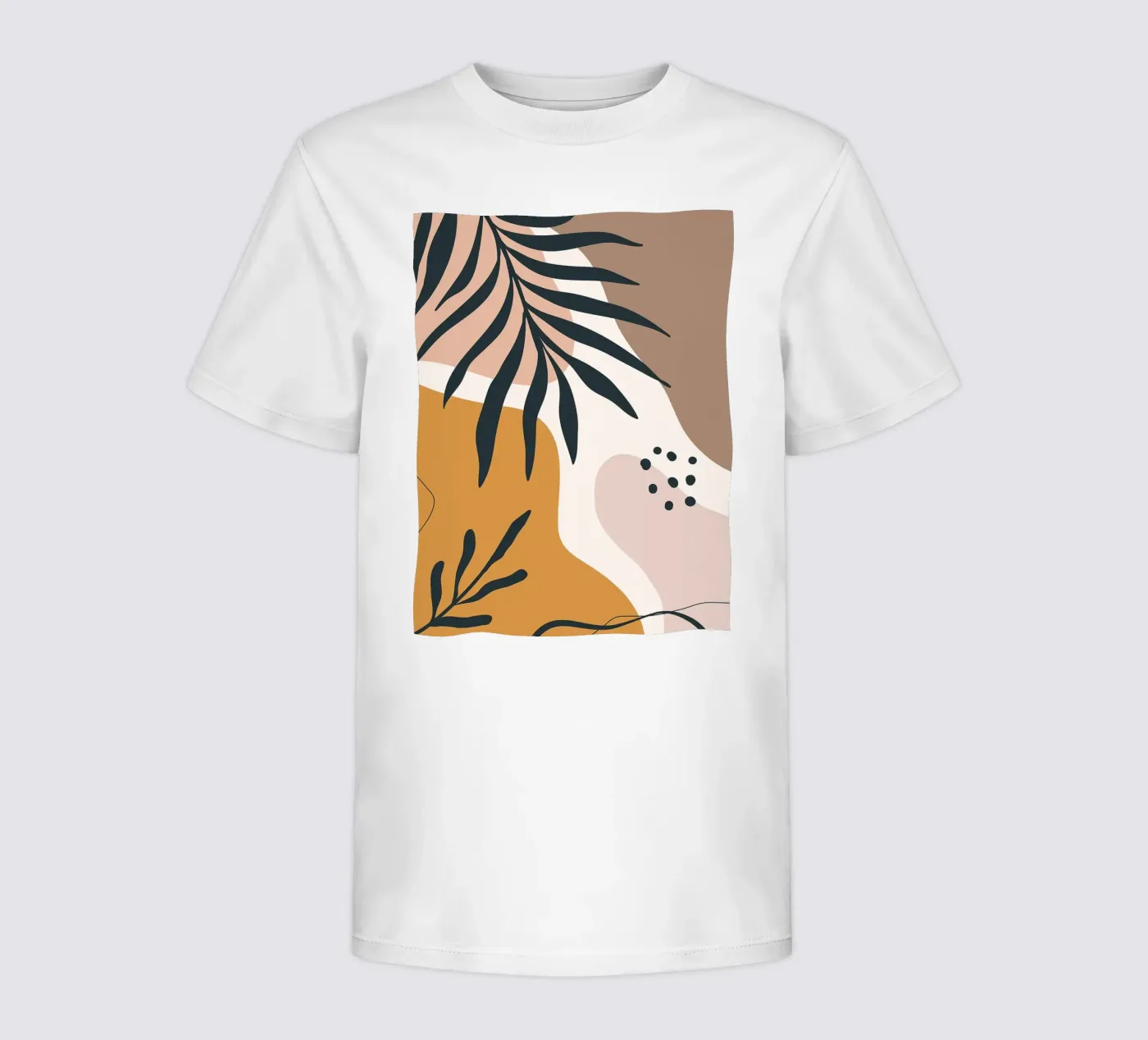 Foglia minimale t-shirt bambini da BasicShopByBell