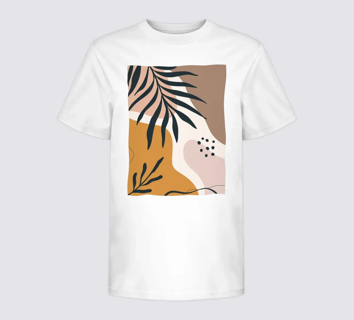 Foglia minimale t-shirt bambini da BasicShopByBell