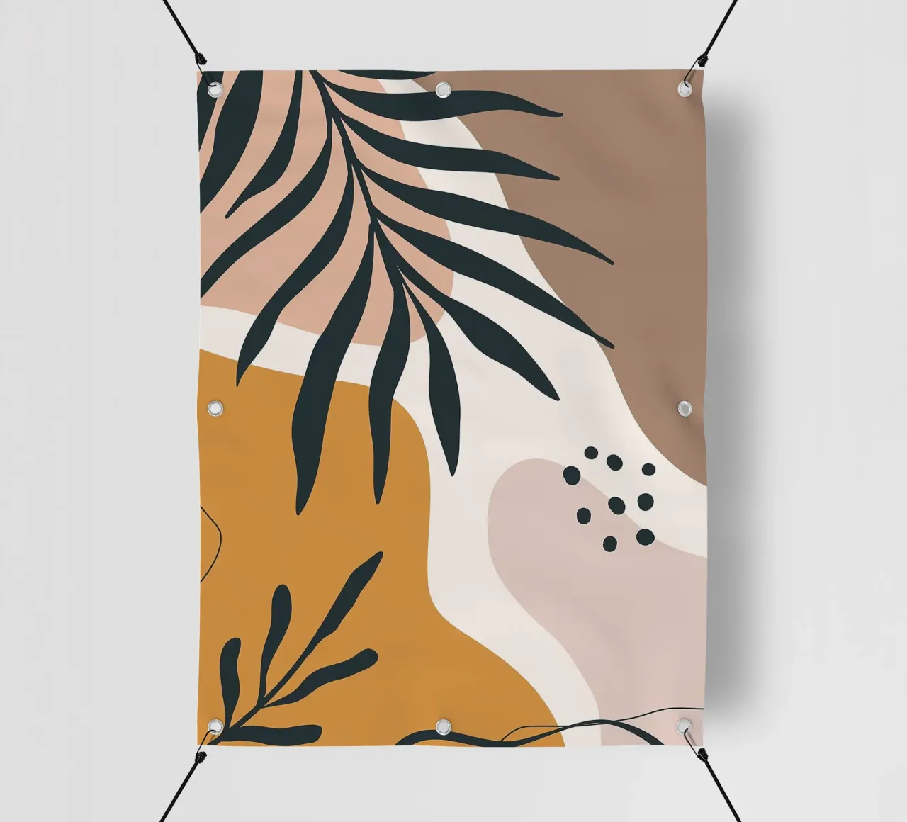 Foglia minimale telo in pvc da BasicShopByBell