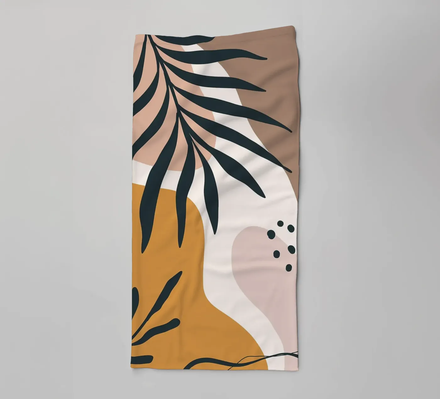 Minimal Leaf towel by BasicShopByBell
