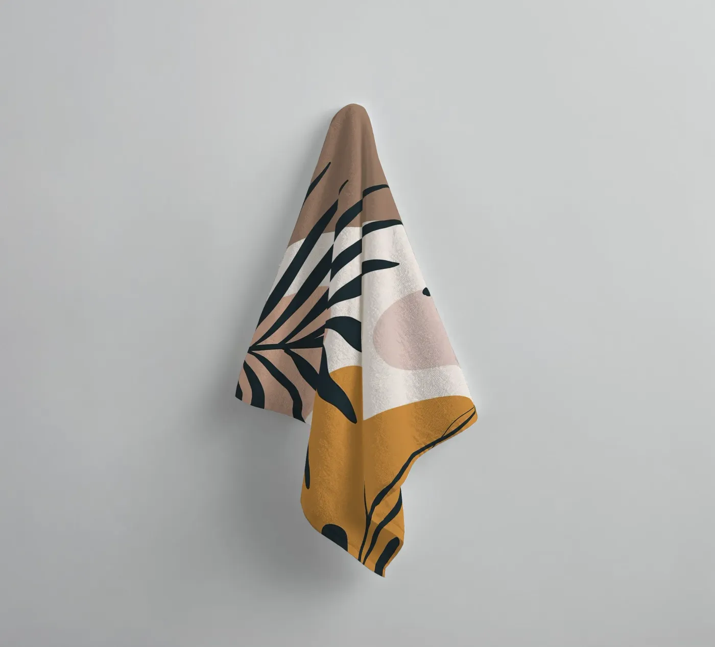 Minimal Leaf towel by BasicShopByBell