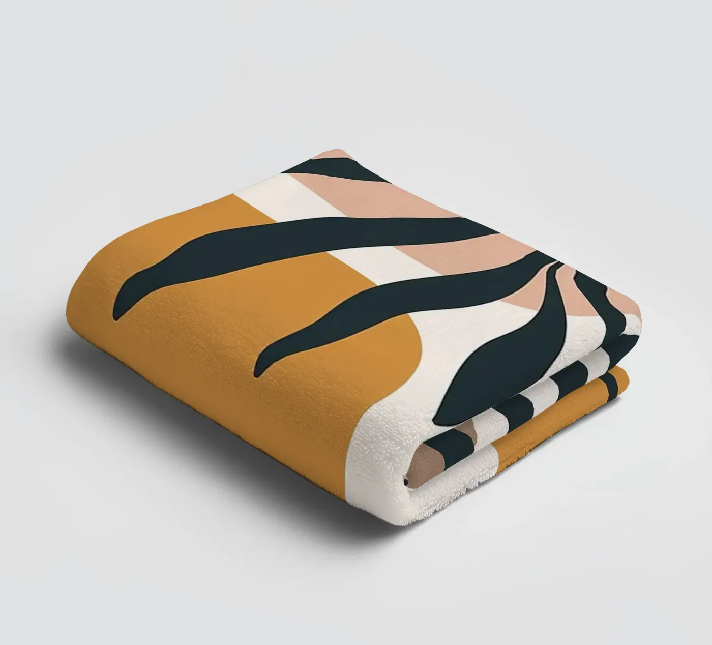 Minimal Leaf towel by BasicShopByBell