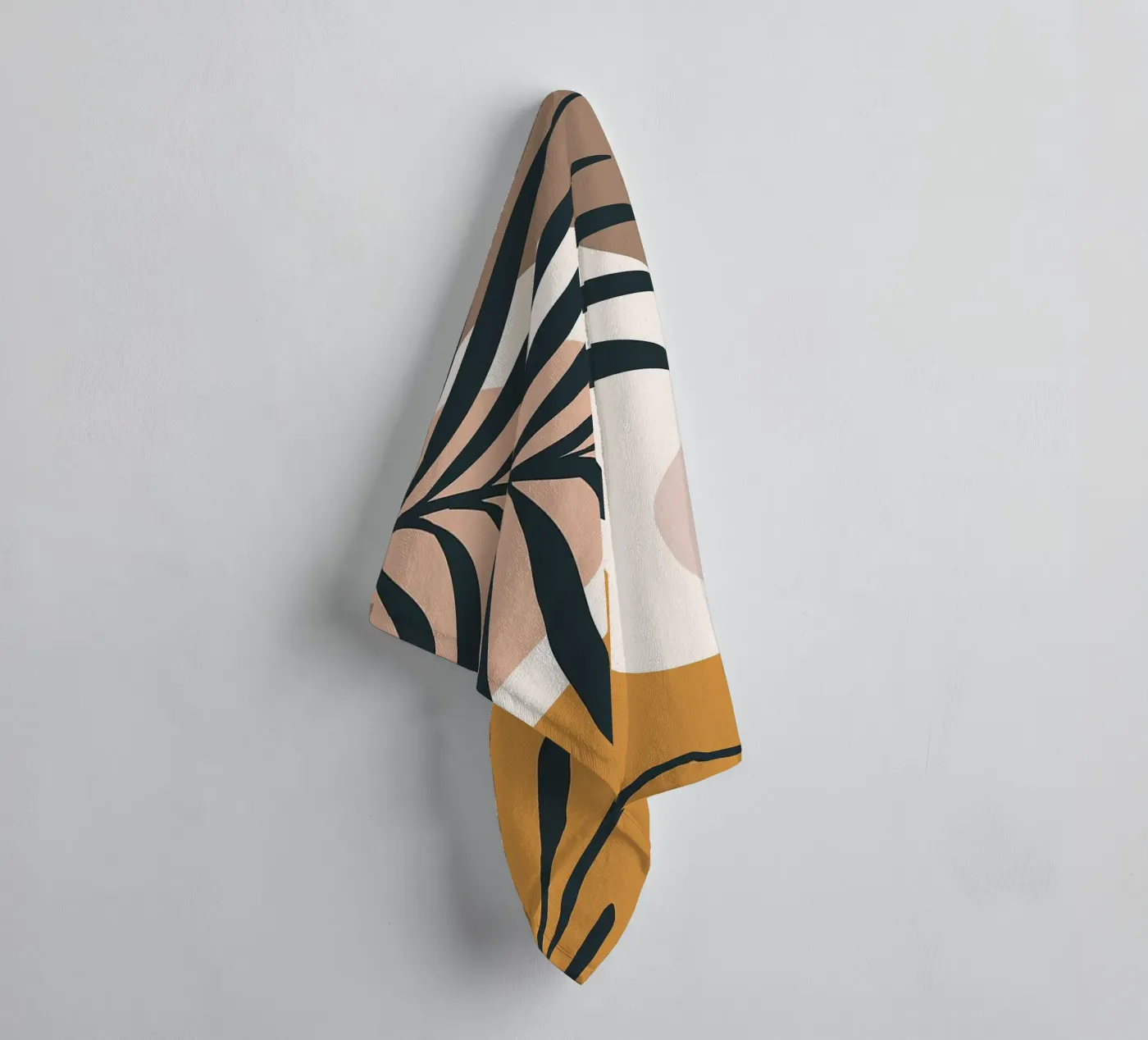 Minimal Leaf towel by BasicShopByBell