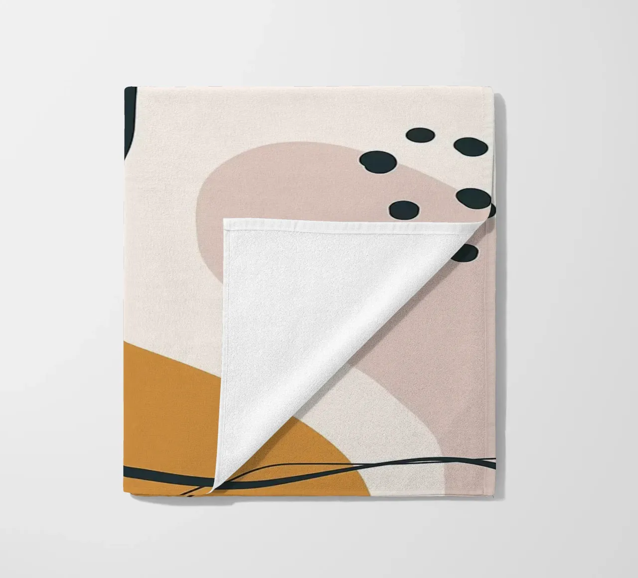 Foglia minimale telo mare da BasicShopByBell