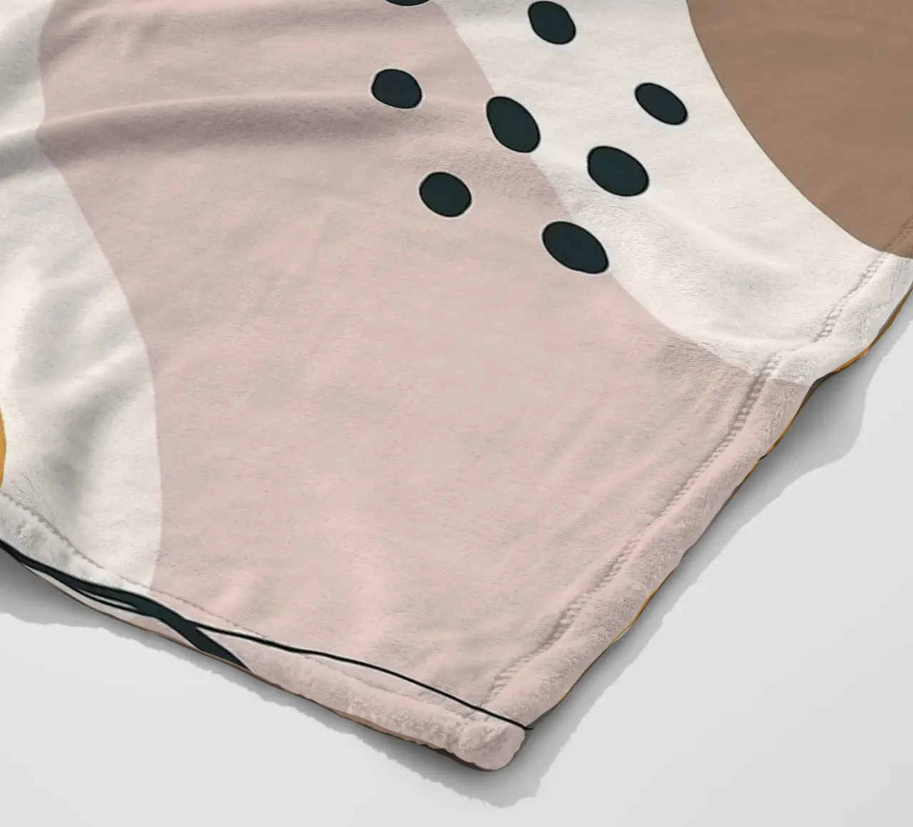 Foglia minimale coperta in pile da BasicShopByBell